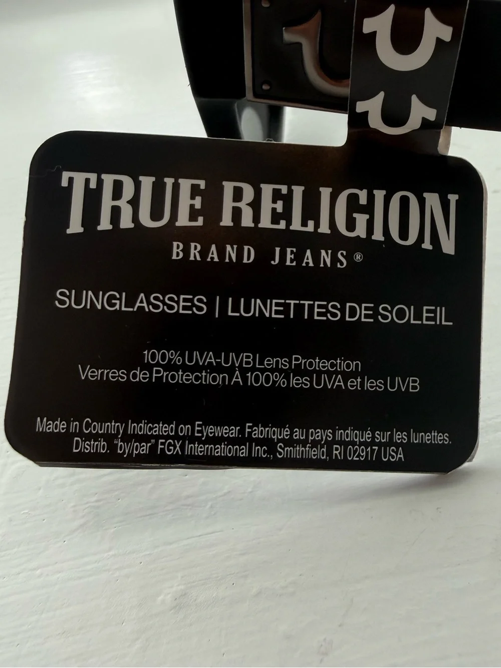 True Religion angular shield